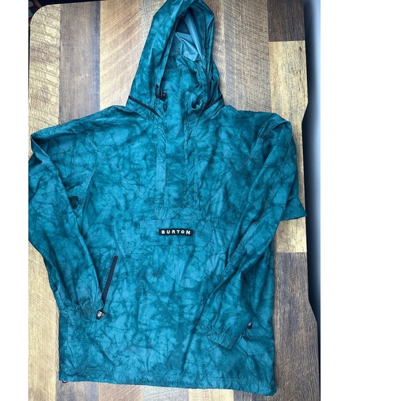 Burton Other - Burton Surfwear For Snowboarders Anorak Pullover Jacket Green Mens Medium